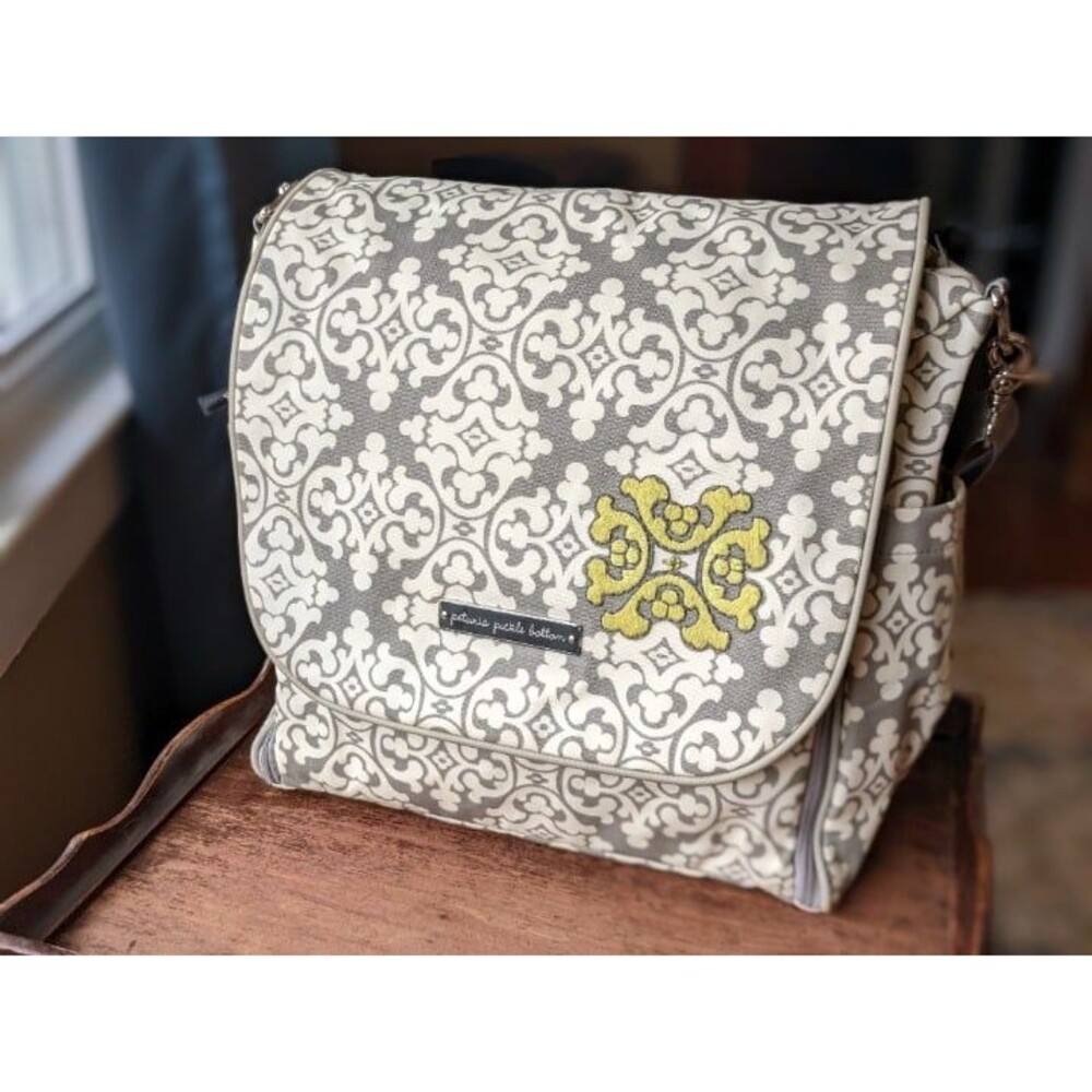 Petunia Pickle Bottom Diaper Bag Backpack, Breakfast in Berkshire